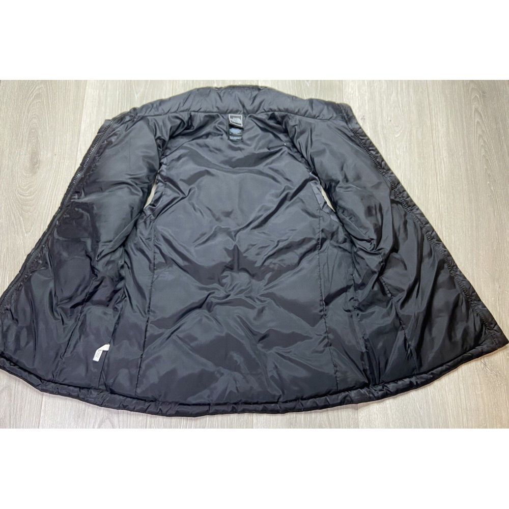 The North Face Vest Women Small Black Puffer Goose Down 550 Outdoor Hiking Ski - Picture 2 of 13